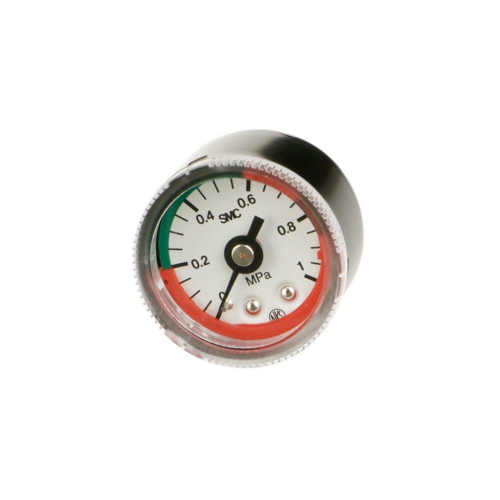 G36401L Manometer R 1/8" Außenring Betriebsdruck 04bar Ø 37 5mm SMC